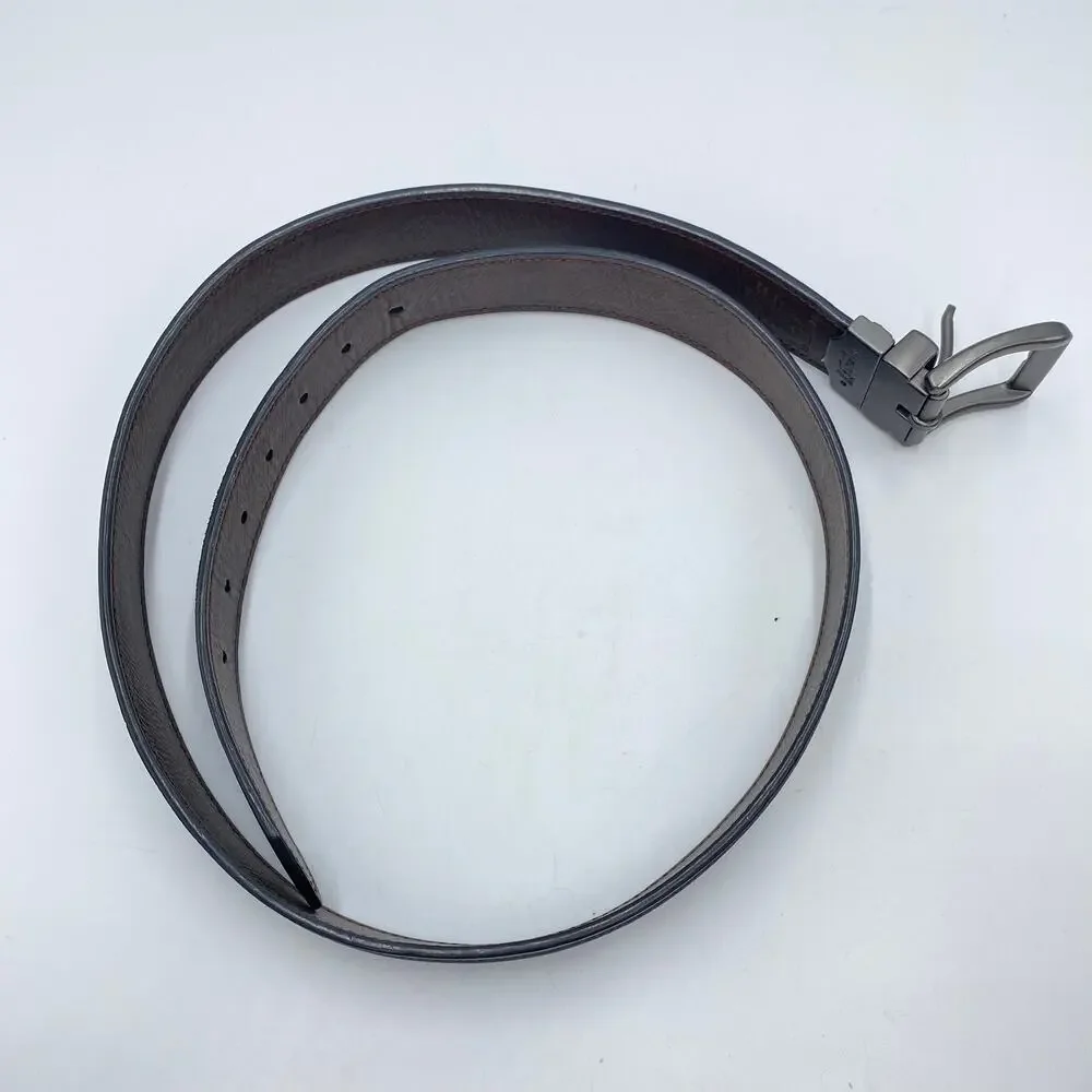 Levi's Men Black Leather Belt Size XL 42-44